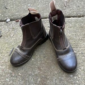 Girls horseback riding boots, size 12